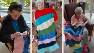 Sew much fun at Irvine care home